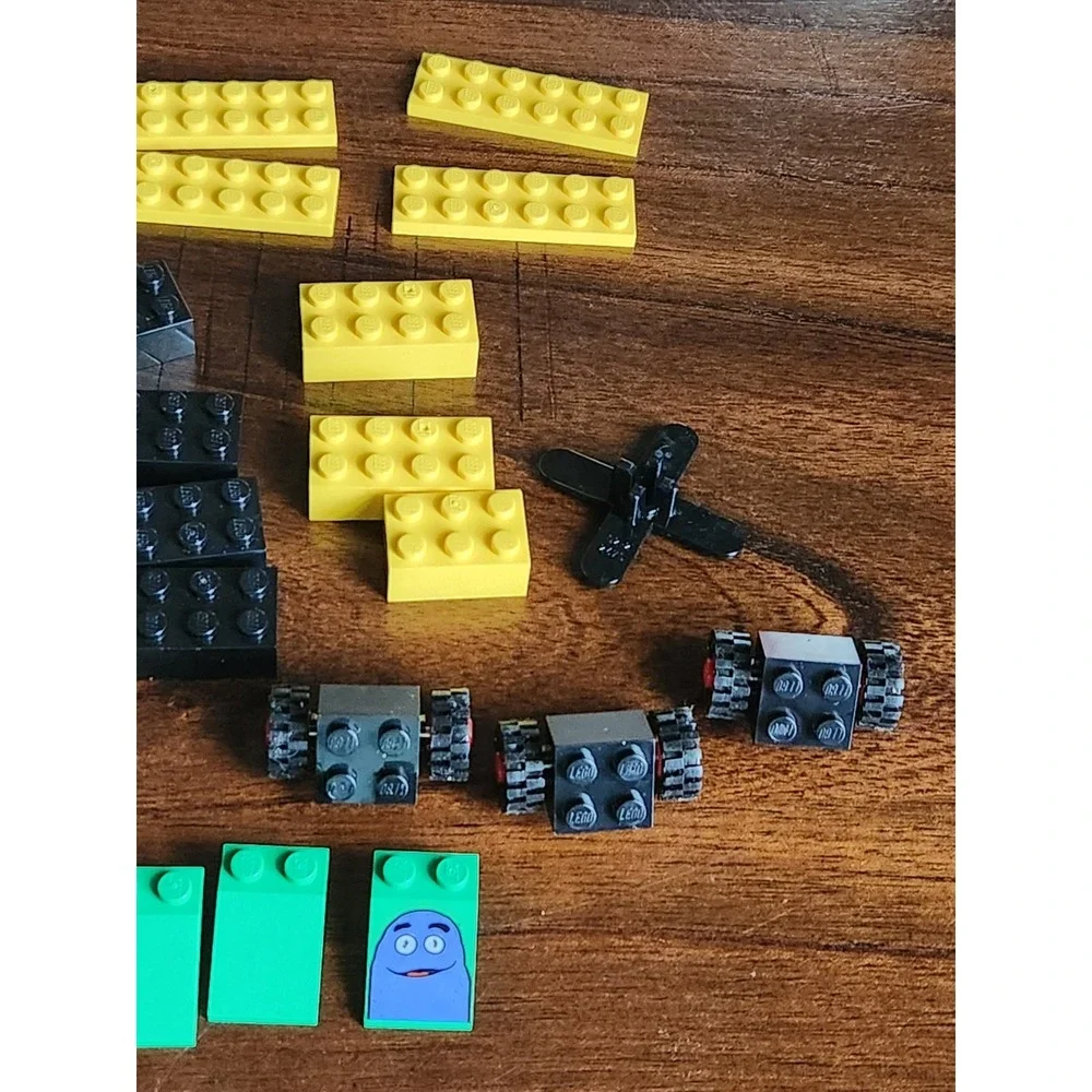 37 LEGO Peices from vintage 1999 McDonalds set. Grimace, Sundae the Dog etc